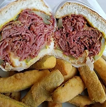 Pastrami sandwich